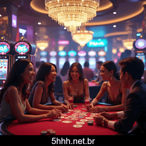 5hhh com 50+ mesas de cassino ao vivo em HD 4K.