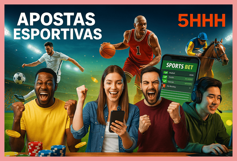 Aposte em apostas esportivas no cassino online 5HHH