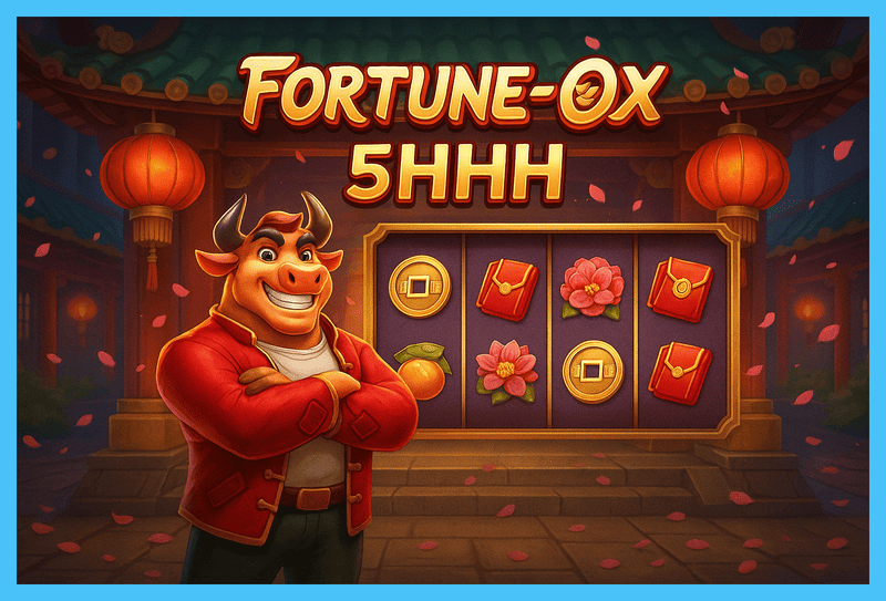 Fortune Ox no 5HHH - Aposte Agora e Reivindique Seus Ganhos